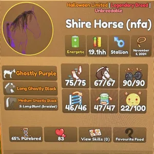 Purple Ghostly Shire