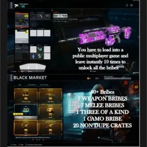 bo3 | BLACK OPS 3 | LEVEL 1000 + DARK MATTER + UNLOCK ALL + MODDED COLOURED NAME | 17 DLC WEAPONS *PS4/5*