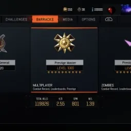 BO3 | Black ops 3 | Level 1000 + Dark Matter + UNLOCK ALL  (ALL SPECIALIST) *PS4/5*