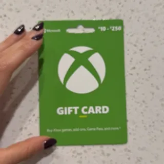 Xbox Gift cards 