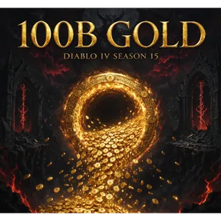 Diablo4 S15 Gold | Buy 1B listing = Get 100B Gold, Fast & Safe In-Game Trade, All Platforms