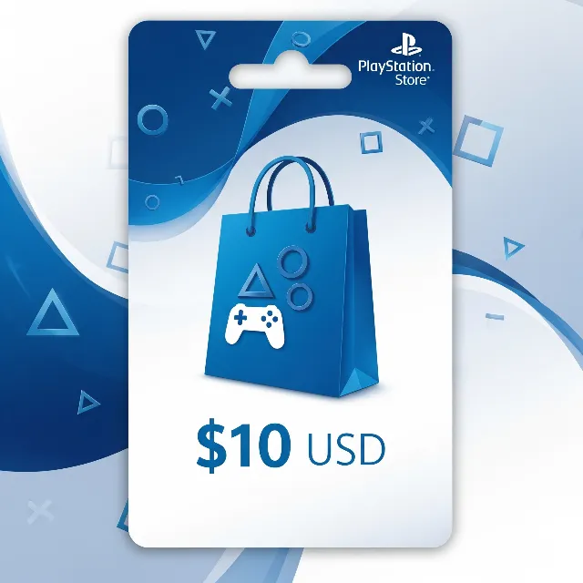 Playstation Plus Playstation Store 10 Dollar Card $10 PlayStation