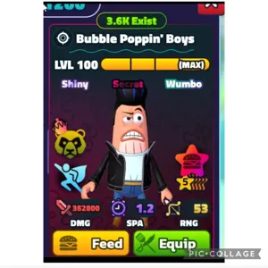 Maxed SW Bubble Poppin