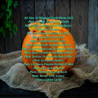 All Mischief Night Plans