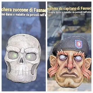 New Mask Fasnacht 2026!! Captain + Bone Head.  NO Glowing