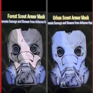 Forest/Urban Scout Mask