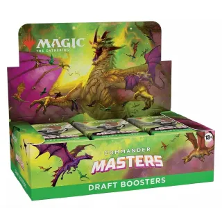 Draft Booster Box Commander Masters CMM MTG