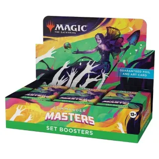 COMMANDER MASTERS SET Booster Box Magic The Gathering