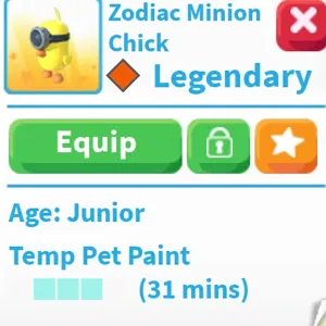Zodiac Minion Chick