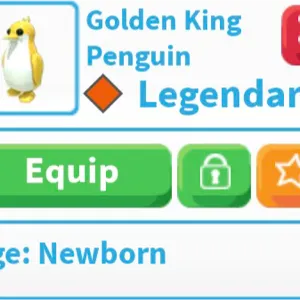 Golden King Penguin