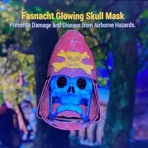 Glowing Skull Mask