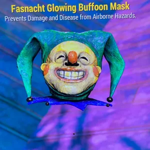Glowing Buffoon Mask