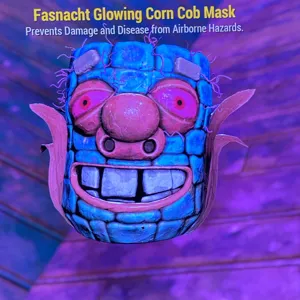 Glowing Corn Cob Mask
