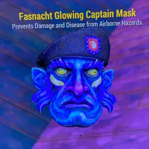 Glowing Captain Mask
