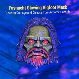 Glowing Bigfoot Mask