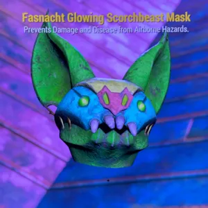 Glowing Scorchbeast Mask