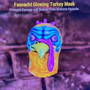 Glowing Turkey Mask