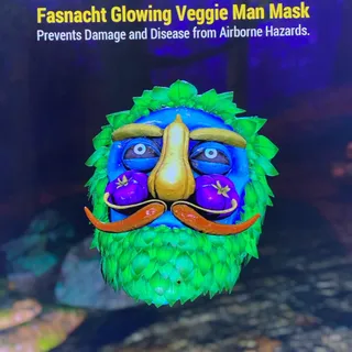 Glowing Veggie Man Mask