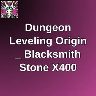 Dungeon Leveling Origin _ Blacksmith Stone X400