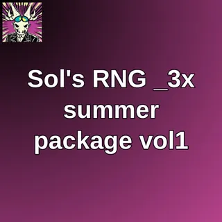 Sol's RNG _3x summer package vol1