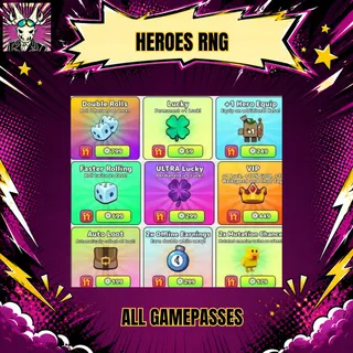 Heroes RNG - All gamepasses