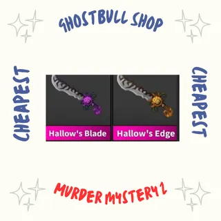 Hallows Blade Set Mm2 Hallows Edge Set