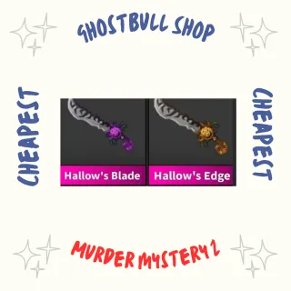 Hallows Blade Set Mm2 Hallows Edge Set