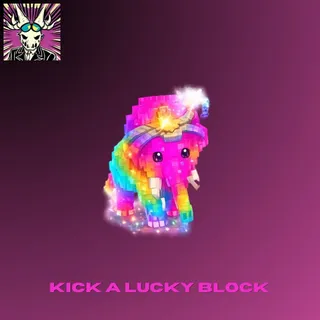 kick a lucky block