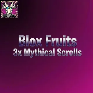 Blox Fruits - 3x Mythical Scrolls