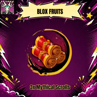 Blox Fruits - 3x Mythical Scrolls
