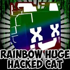 RAINBOW HUGE HACKED CAT  PS99