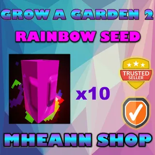 RAINBOW SEED/GROW A GARDEN 2