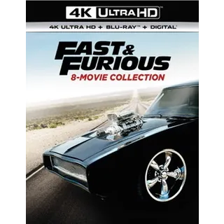 FAST AND FURIOUS 8-MOVIE COLLECTION / 9c31🇺🇸 / 4K UHD MOVIESANYWHERE