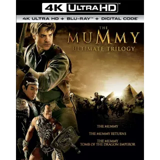 The MUMMY, RETURNS, TOMB OF THE DRAGON EMPEROR / 🇺🇸 / 4K UHD MOVIESANYWHERE 