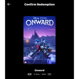 Onward (2020) / HD MOVIESANYWHERE