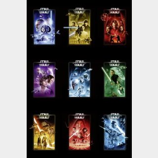 STAR WARS 10-Movie Collection / THE SKYWALKER SAGA + ROGUE ONE / 🇺🇸 / 4K UHD ITUNES codes