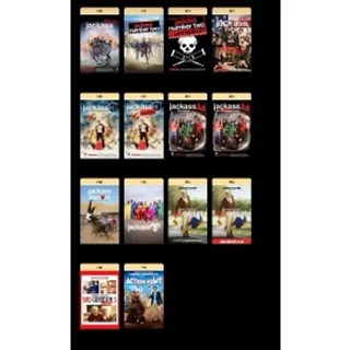 Jackass 14-Movie Collection / 🇺🇸 / HD FANDANGO