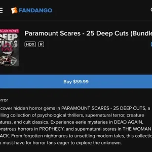 PARAMOUNT SCARES - 25 DEEP CUTS / 🇺🇸 / HD FAH