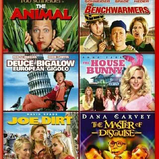 LAUGH-OUT-LOUD 6-Movie Collection / 🇺🇸 / SD MOVIESANYWHERE, SD VUDU