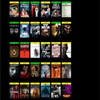 31x HORROR MOVIES Collection / 4K UHD and HD MoviesAnywhere