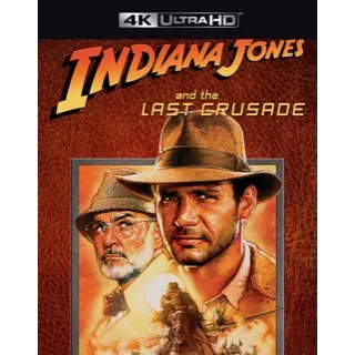 Indiana Jones and the Last Crusade (1989) / 97x6🇺🇸 / 4K UHD ITUNES
