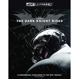 The Dark Knight Rises (2012) / 3025🇺🇸 / 4K UHD MOVIESANYWHERE