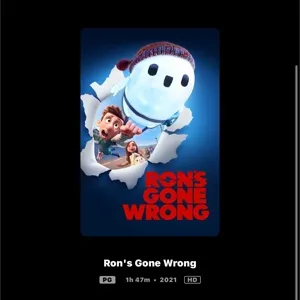Ron's Gone Wrong - 🇺🇸 (HD MA) (HD FAH)