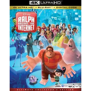Ralph Breaks the Internet (2018) / yer4🇺🇸 / 4K UHD MOVIESANYWHERE