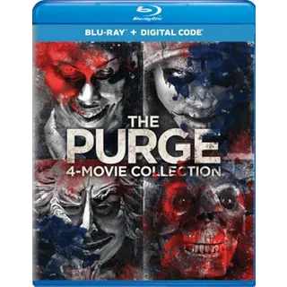 THE PURGE 4-MOVIE / The Purge + Anarchy + Election Year + First Purge / HD MOVIESANYWHERE