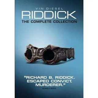RIDDICK 3-MOVIE / 🇺🇸 / Riddick + The Chronicles of Riddick + Pitch Black / HD MOVIESANYWHERE