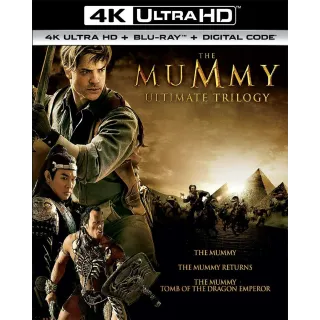 The MUMMY, RETURNS, TOMB OF THE DRAGON EMPEROR / mfy9🇺🇸 / 4K UHD ITUNES