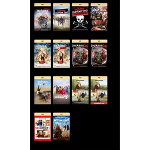 Jackass 14-Movie Collection / 🇺🇸 / HD FANDANGO