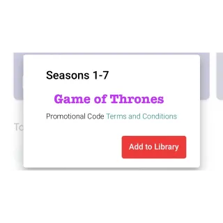 GAME OF THRONES / Season 1-7 ONLY / vy31🇺🇸 / HD GOOGLEPLAY