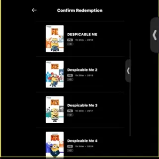 DESPICABLE ME 4-Movie / HD MOVIESANYWHERE